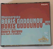 Boris Godunov Mussorgsky Gergiev Kirov Opera Philips 5 CD  1869 1872 Very Good picture