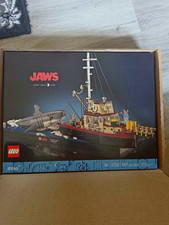 LEGO Ideas Jaws 21350 Complete Set 1497 Pieces Shark Movie Building Set picture