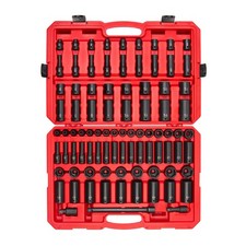 Impact Socket Set 87 Piece 1/4 Inch Drive Case TEKTON SID92407 picture