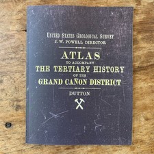 1882 Atlas To Accompany The Monograph On Tertiary History Of The Grand Canyon picture