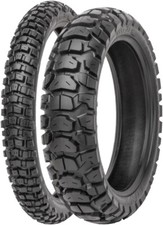 Tusk 2Track Adventure Motorcycle Tire Set 90/90-21 (54T)/130/80-17 (65Q) picture