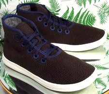 ALLBIRDS TREE TOPPER BROWN KNIT HI-TOP SNEAKERS WALKING COMFORT SHOES MENS SZ 8 picture
