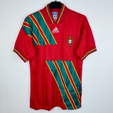 Original Portugal 1994-1995 Adidas Home Football Shirt Jersey picture
