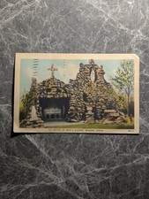 1947 The Grotto St Mary's Academy Windsor Canada Linen Postcard picture