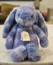AUTHENTIC Jellycat Cerulea Luxe Bunny NWT- FAST SHIP Purple Blue picture
