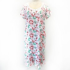 Avenue Catherines Plus Butterfly Ruffles Mothers Day Nightgown Sleep Shirt 38/40 picture