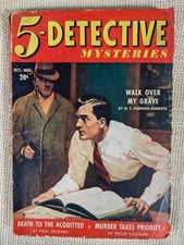 5 -Detective Mysteries 20¢ Vol. 1 #1 Oct-Nov 1942 picture