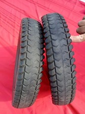 PAIR Permobil FLAT-FREE Drive Wheels Tires 3.00-8 Power Chairs F3 F5 M3 M5 picture