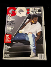 GQ Magazine July 2015 1 of 8 Covers Rare Kanye West Cover Good Condition picture