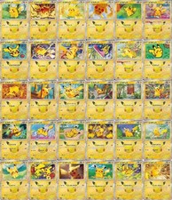 30th Celebration Pikachu 30 card complete set Pokemon 017/103 01/30 M6a Japanese picture