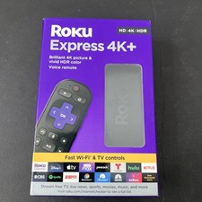 Roku Express 4K+ Streaming Player HDR with Voice Remote with TV Controls picture