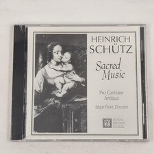 NEW SEALED MHS 416504W : Heinrich Schutz : Sacred Music Edward Fleet CD picture