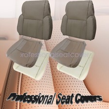 For 1996-2002 Toyota 4Runner Both Side Leather Seat Cover Oak Tan & Foam Cushion picture