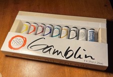 LIMITED Gamblin 1980 Oil PAINTS Artist Quality Colors Exclusive Set 9pc X 37ml picture