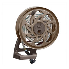 Suncast CPLSTA125B 125' Wall-Mounted Side Tracker Garden Hose Reel for 5/8