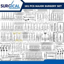 Major Basic Surgery 161 Pcs Set Surgical Instrument Stainless steel German Grade picture