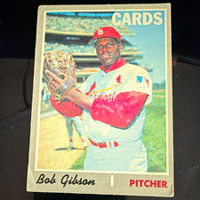 Topps Bob Gibson #530 St. Louis Cardinals MLB Baseball 1970 Topps Base Set picture