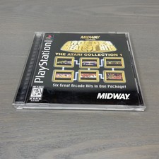 Midway Arcades Greatest Hits Atari Collection PS1 PlayStation Disc Manual Case picture