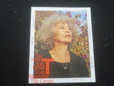 2020 OCTOBER 25 THE NEW YORK TIMES STYLE MAGAZINE - ANGELA DAVIS - SP 8636F picture