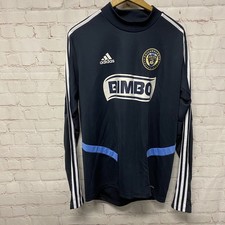 Adidas Philadelphia Union Training  Practice Jersey Long Sleeve Men’s M Medium picture