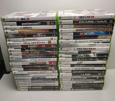 HUGE LOT of 46 Xbox 360 ALL CIB with Manuals CLEAN TESTED Lego Halo COD Batman picture