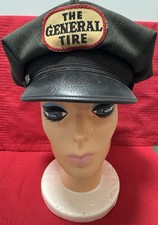 Authentic 1940s GENERAL TIRE Service Station Visor Cap Hat by Lion-Bilt Uniform picture