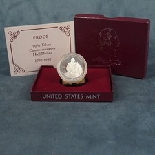 1982-S 50C US Mint George Washington Half Dollar Proof in OGP w/ COA picture