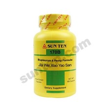 Sun Ten Jia Wei Xiao Yao San 170B 100 Capsules MFG 07/2023 New Sealed picture