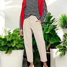 Old Navy High-Waisted OGC Chino Pants for Women - SZ L - Black or Tan picture