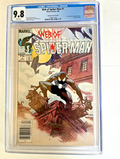 WEB OF SPIDER-MAN #1 CGC 9.8 Rare Newsstand Canadian Variant 1st Vulturions picture