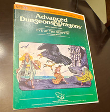 TSR Advanced Dungeons & Dragons UK5 Eye of the Serpent Module 9125 (1984) picture