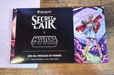 MTG Secret Lair Masters of the Universe She-Ra Princess of Power - Foil - Sealed picture