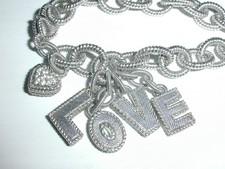 JUDITH RIPKA STERLING SILVER CZ HEART 