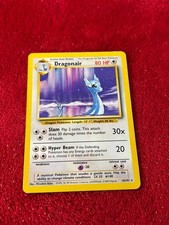 Dragonair 018/102 Base Set Rare Wotc Pokemon Card Played picture