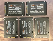 LOT OF 5 Samsung 870 EVO 500GB 2.5