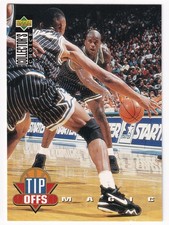 1994-95 Upper Deck Tip Offs #184 Shaquille O'Neal Card picture