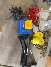 Trucking Equipment Lot (Flatbed) – NEW Chains, Binders, Straps, Tarps picture
