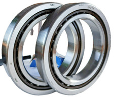 NSK 100BA10XTYDBLP4DU17 P4 Precision Spindle Bearing 2 Piece New NOS picture