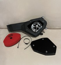 1986 1987 Kawasaki KXT 250 Tecate Air Box with Shiny Black Lid picture