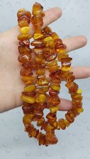 Vintage Amber Beads Necklace picture