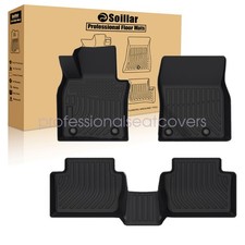 For 2020-2025 Mazda CX-30 TPE Floor Mats Liners 3PCS 3D Front & Rear Black NEW picture