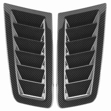 Universal Car Hood Vent Scoop Kit - Carbon Fiber Air Vents for Enhanced Performa picture