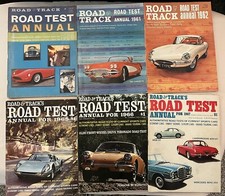 1956 thru 1987 Road & Track Road Test Annuals-Your choice-See Contents picture