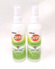 Off Botanicals Insect Plant Based Repellent Deet Free 4 oz. Pump Spray 2 pack picture