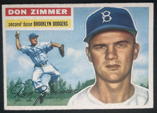 1956 Topps - Don Zimmer #99 EX/VG picture