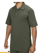 BLAUER MENS 8362 FlexRS ArmorSkin Base Shirt short sleeve OD GREEN Size LARGE picture