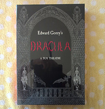 Edward Gorey Dracula: A Toy Theatre Paperback Pomegranate Illustrated picture