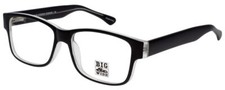 Big&Wide Designer Multi-Focus Blue Light Glasses BW1 Matte Black Crystal 60mm picture
