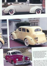 1937 1938 1939 1940 1941 1942 1947 PACKARD SIX 13 pg REVIEW picture