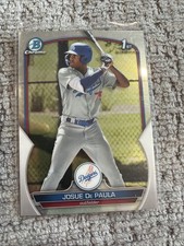 2023 Bowman Chrome BASEBALL BCP-111 JOSUE DE PAULA 1ST BOWMAN Dodgers  picture